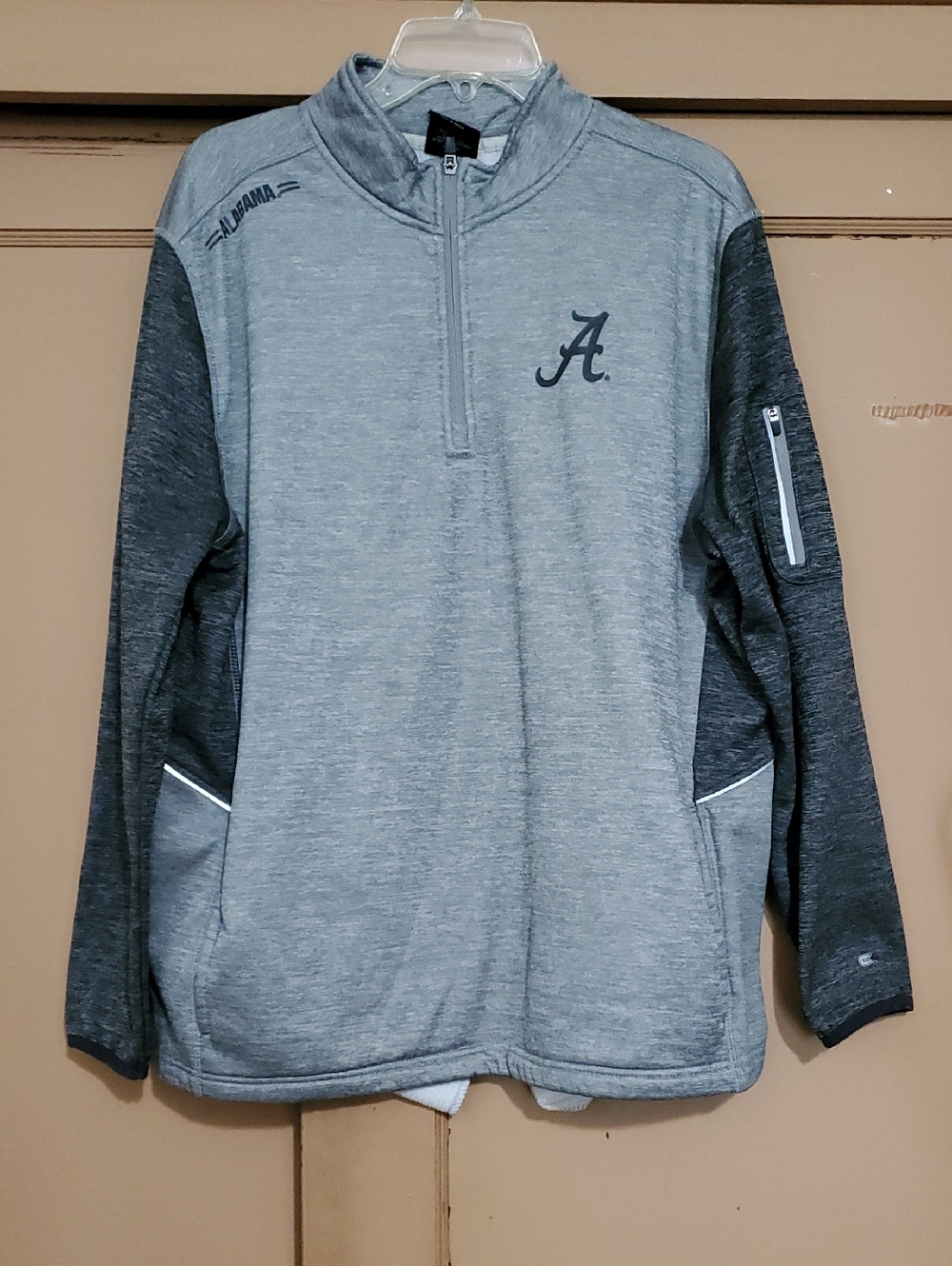 Alabama Crimson Tide quarter-zip fleece jacket by Colosseum